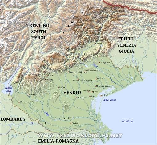 veneto horská